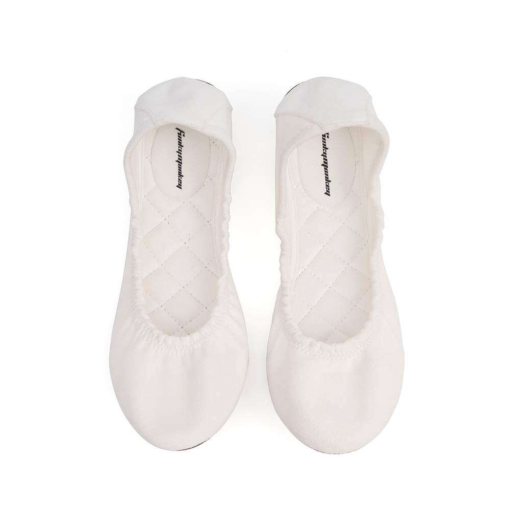 FUNKYMONKEY Women's Ballet Flats Soft Round Toe Comfortable Shoes - Image 6